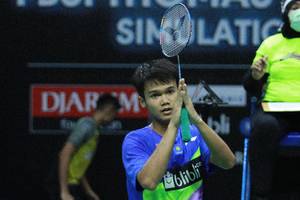 Selebrasi Christian Adinatan (Tim Harimau).