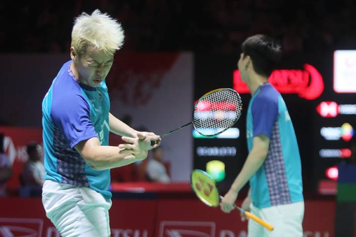 Marcus Fernaldi Gideon & Kevin Sanjaya Sukamuljo (Djarum Badminton)