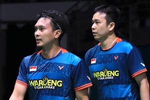 Mohammad Ahsan & Hendra Setiawan (Humas PP PBSI)