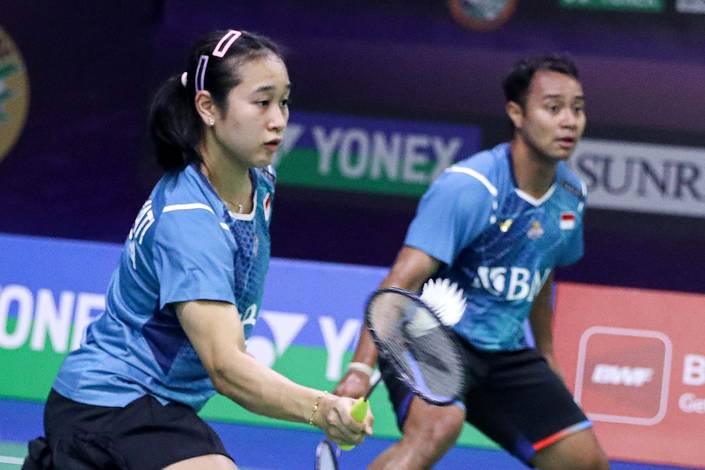 Lisa Ayu Kusumawati & Rehan Naufal Kusharjanto (Humas PP PBSI)