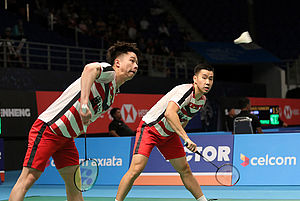 Kevin Sanjaya Sukamuljo/Marcus Fernaldi Gideon. 