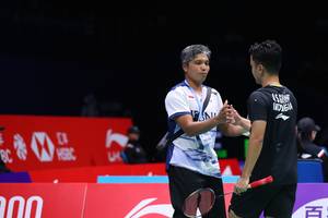 Irwansyah & Anthony Sinisuka Ginting (Humas PP PBSI)