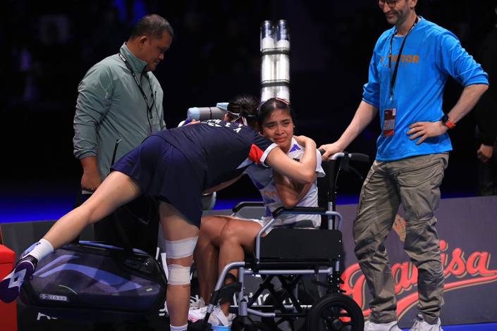 Herli Djaenudin, An Se Young, & Gregoria Mariska Tunjung (Humas PP PBSI)