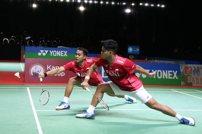 Muhammad Rayhan Nur Fadillah/Rahmat Hidayat (Humas PP PBSI)