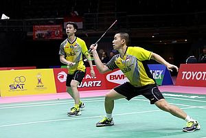 Kevin Sanjaya/Marcus Fernaldi Gideon. 
