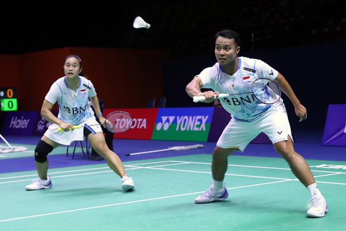 Lisa Ayu Kusumawati & Rehan Naufal Kusharjanto (Humas PP PBSI)