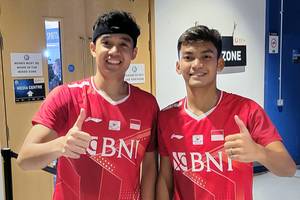 Bagas Maulana & Muhammad Shohibul Fikri (Humas PP PBSI)