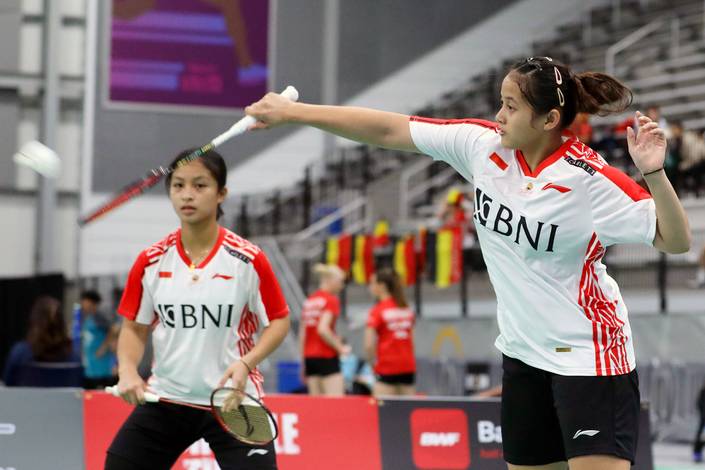 Meisa Rizka Fitria/Az Zahra Ditya Ramadhani (Humas PP PBSI)