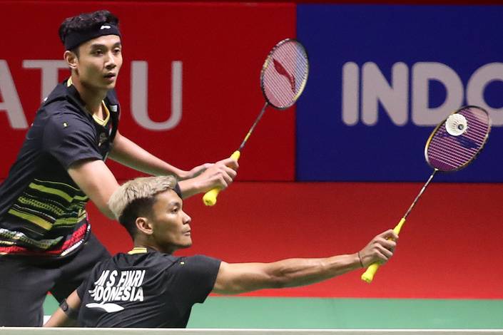 Bagas Maulana/Muhammad Shohibul Fikri (Djarum Badminton)