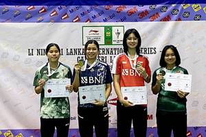 Siti Zulaikha, Ruzana, Chiara Marvella Handoyo, & Deswanti Hujansih Nurtertiati (Humas PP PBSI)
