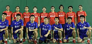 Tim Junior Indonesia di World Junior Championships 2019.