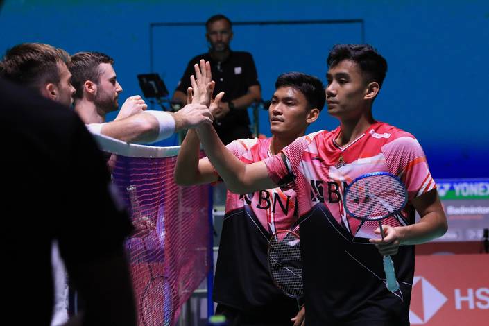 Alexander Dunn/Adam Hall dan Bagas Maulana/Muhammad Shohibul Fikri (Humas PP PBSI)