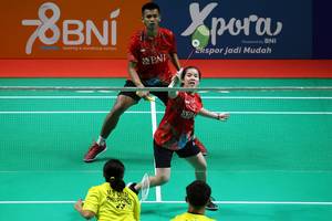 Taufik Aderya/Clairine Yustin Mulia (Humas PP PBSI)