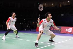 Mohammad Ahsan & Hendra Setiawan (Humas PP PBSI)