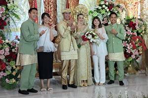 Shesar Hiren Rhustavito langsungkan pernikahan (Humas PP PBSI)