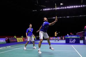 Sabar Karyaman Gutama/Moh. Reza Pahlevi (Humas PP PBSI)