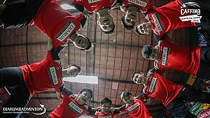 Tim beregu putra U-19 PB Djarum Kudus.