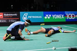 Muhammad Rian Ardianto & Fajar Alfian (Humas PP PBSI)