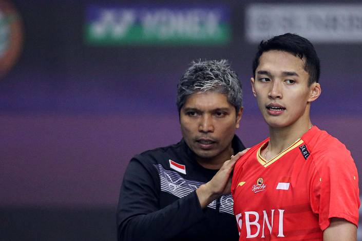 Irwansyah & Jonatan Christie (Humas PP PBSI)