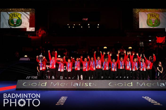 Tim Piala Thomas Indonesia (Badminton Photo/Yohan Nonotte)