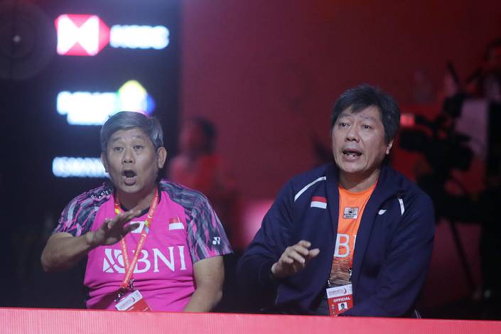 Herry Iman Pierngadi & Aryono Miranat (Humas PP PBSI)