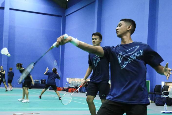 Christian Adinata & Alwi Farhan (Humas PP PBSI)