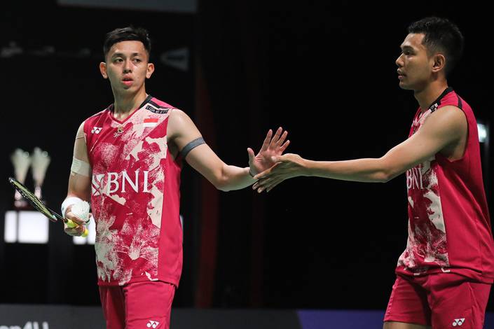 Muhammad Rian Ardianto & Fajar Alfian (Humas PP PBSI)