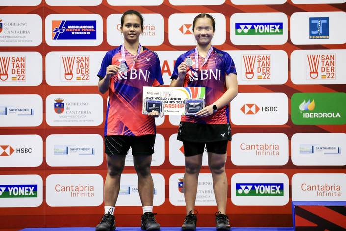 Meilysa Trias Puspitasari & Rachel Allessya Rose (Humas PP PBSI)