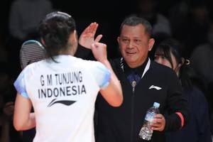 Gregoria Mariska Tunjung & Herli Djaenudin (Humas PP PBSI)