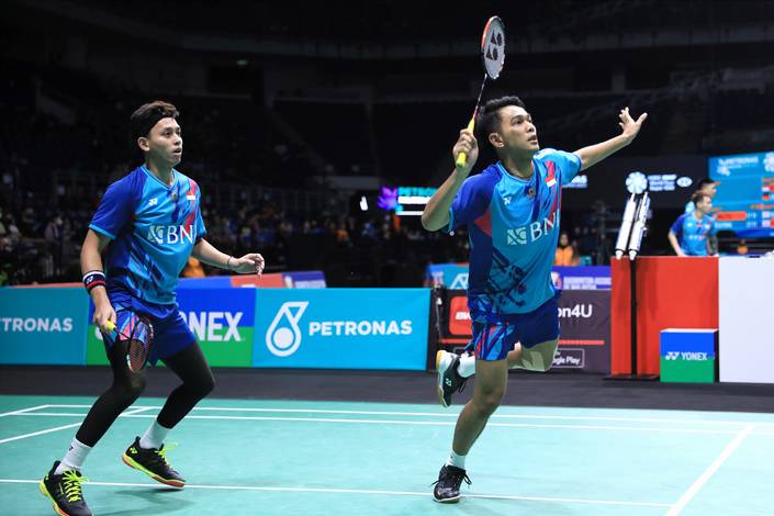 Muhammad Rian Ardianto & Fajar Alfian (Humas PP PBSI)