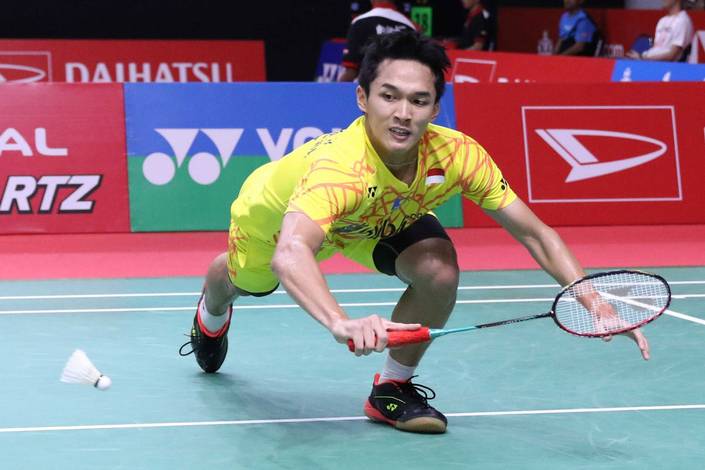 Jonatan Christie (Indonesia). Photo: PBSI