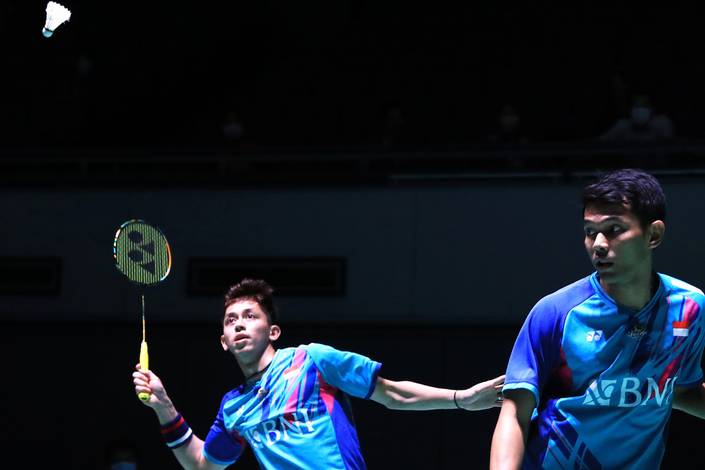 Muhammad Rian Ardianto & Fajar Alfian (Humas PP PBSI)