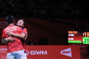Mohammad Ahsan/Hendra Setiawan (Humas PP PBSI)