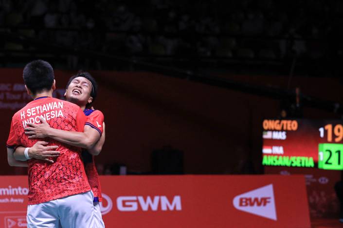 Mohammad Ahsan/Hendra Setiawan (Humas PP PBSI)