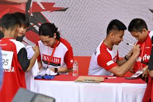 Gloria Emanuelle Widjaja & Dejan Ferdinansyah (Dok. PB Djarum)