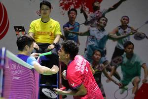 Loh Kean Yew & Chico Aura Dwi Wardoyo (Humas PP PBSI)