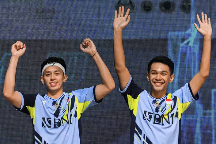 Muhammad Rian Ardianto & Fajar Alfian (Humas PP PBSI)