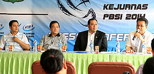 Press Conf Kejurnas 2014
