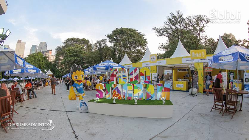 Foodgram di Blibli Indonesia Open 2018