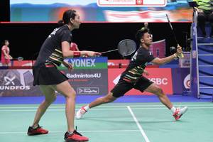 Gloria Emanuelle Widjaja & Dejan Ferdinansyah (Humas PP PBSI)