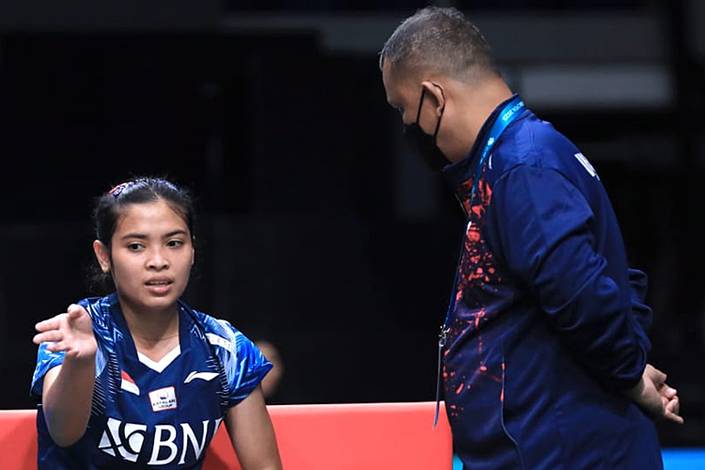 Gregoria Mariska Tunjung & Herli Djaenudin (Humas PP PBSI)