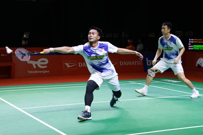 Mohammad Ahsan & Hendra Setiawan (Humas PP PBSI)