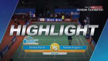 Devita Puti Alifia (Mutiara Cardinal) VS Yasnita Enggira Setiawan (Exist)
