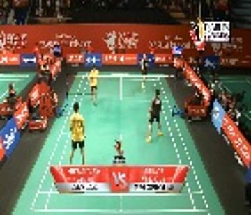 Hendra Setiawan/Markis Kido (JAYARAYA JAKARTA) VS Lin Chia Yu/Wu Hsiao L (TAIWAN COOPERATIVE BANK)