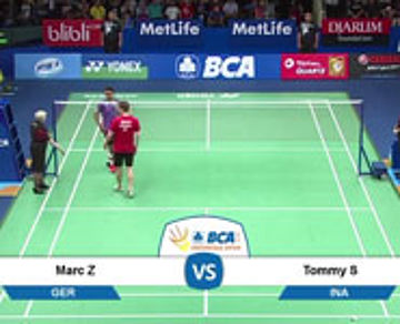 Marc Zwiebler (GER) VS Tommy Sugiarto (INA)
