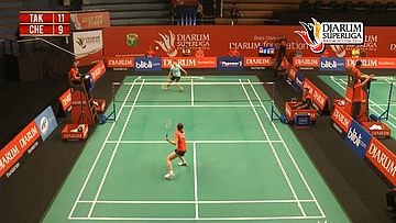 Sayaka Takahashi (UNISYS JAPAN) VS Chen Jiayuan (KOH BROS SINGAPORE) 