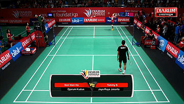 Son Wan Ho (Djarum Kudus) VS Tommy Sugiarto (Jaya Raya Jakarta)