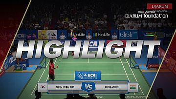 Kidambi Srikanth (IND) vs Son Wan Ho (KOR) 