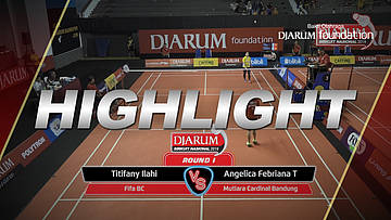 Titifany Ilahi (Fifa BC) VS Angelica Febriana Timporok (Mutiara Cardinal Bandung)
