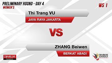 PRELIMINARY ROUNDS | Women's Teams | JAYA RAYA JAKARTA VS BERKAT ABADI BANJARMASIN